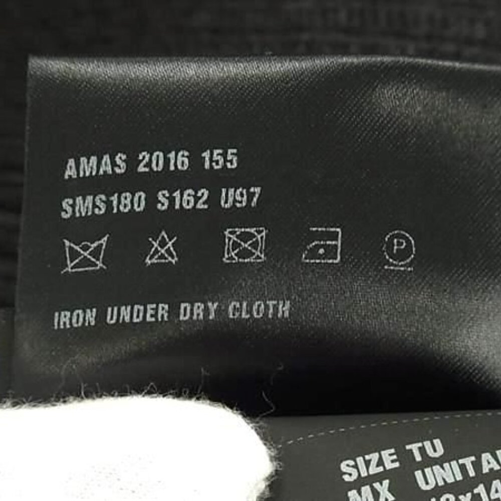 Prada 100% Wool Scarf Dark Gray Az5307 - Picture 5 of 6